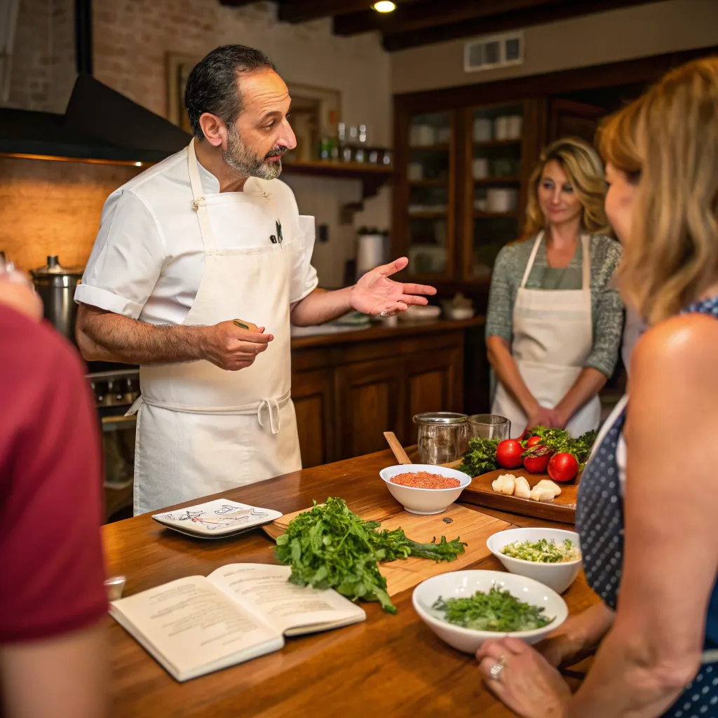 Cooking class with Italian chef